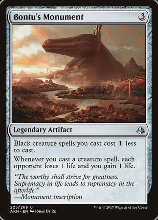Bontu's Monument [Amonkhet] | Good Games Cannington