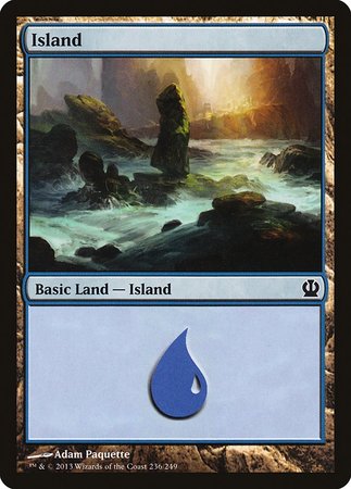 Island (236) [Theros] | Good Games Cannington