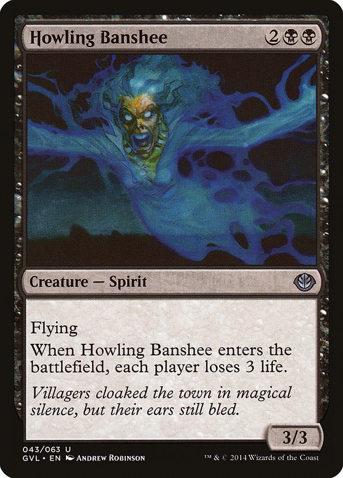 Howling Banshee (Garruk vs. Liliana) [Duel Decks Anthology] | Good Games Cannington