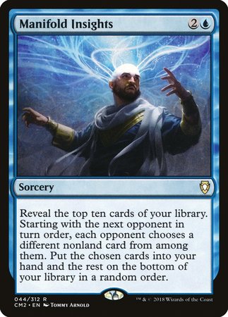 Manifold Insights [Commander Anthology Volume II] | Good Games Cannington