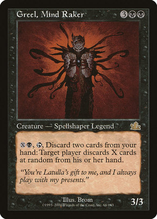 Greel, Mind Raker [Prophecy] | Good Games Cannington