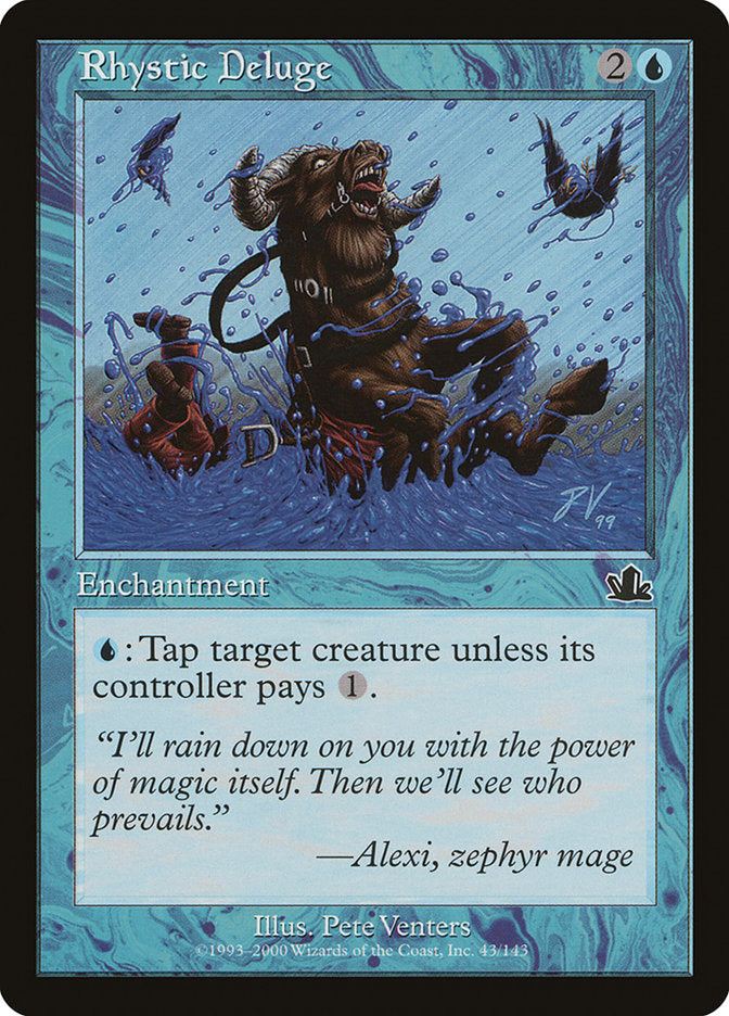 Rhystic Deluge [Prophecy] | Good Games Cannington