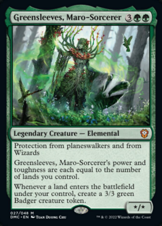 Greensleeves, Maro-Sorcerer [Dominaria United Commander] | Good Games Cannington