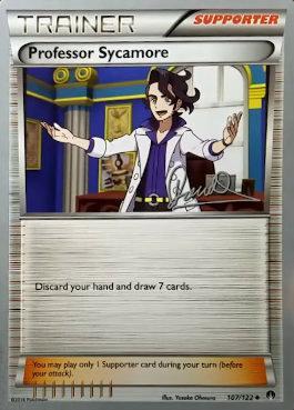 Professor Sycamore (107/122) (Infinite Force - Diego Cassiraga) [World Championships 2017] | Good Games Cannington
