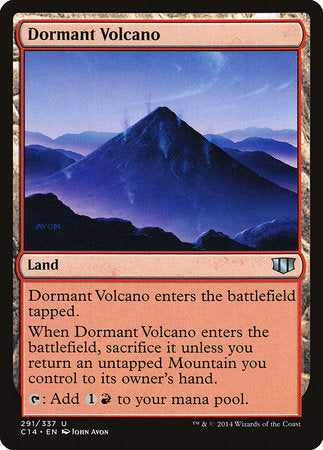 Dormant Volcano [Commander 2014] | Good Games Cannington