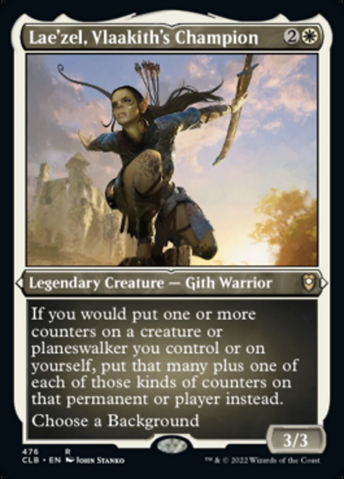 Lae'zel, Vlaakith's Champion (Foil Etched) [Commander Legends: Battle for Baldur's Gate] | Good Games Cannington