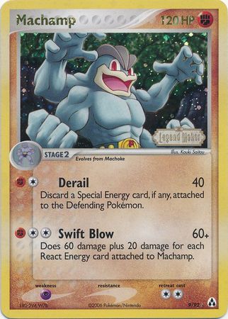 Machamp (9/92) (Stamped) [EX: Legend Maker] | Good Games Cannington