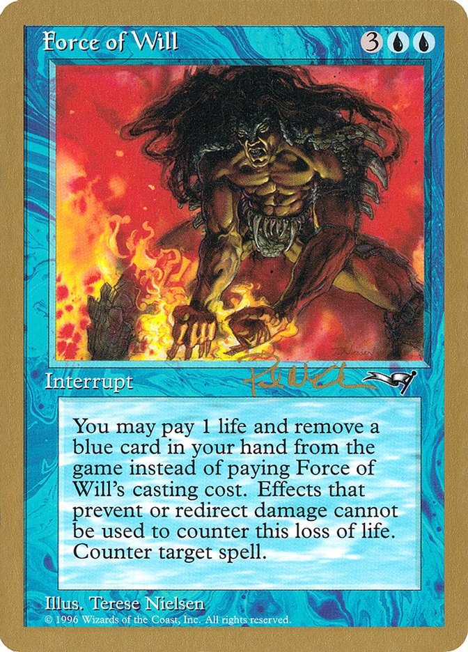 Force of Will (Paul McCabe) [World Championship Decks 1997] | Good Games Cannington