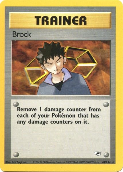 Brock (98/132) [Gym Heroes Unlimited] | Good Games Cannington