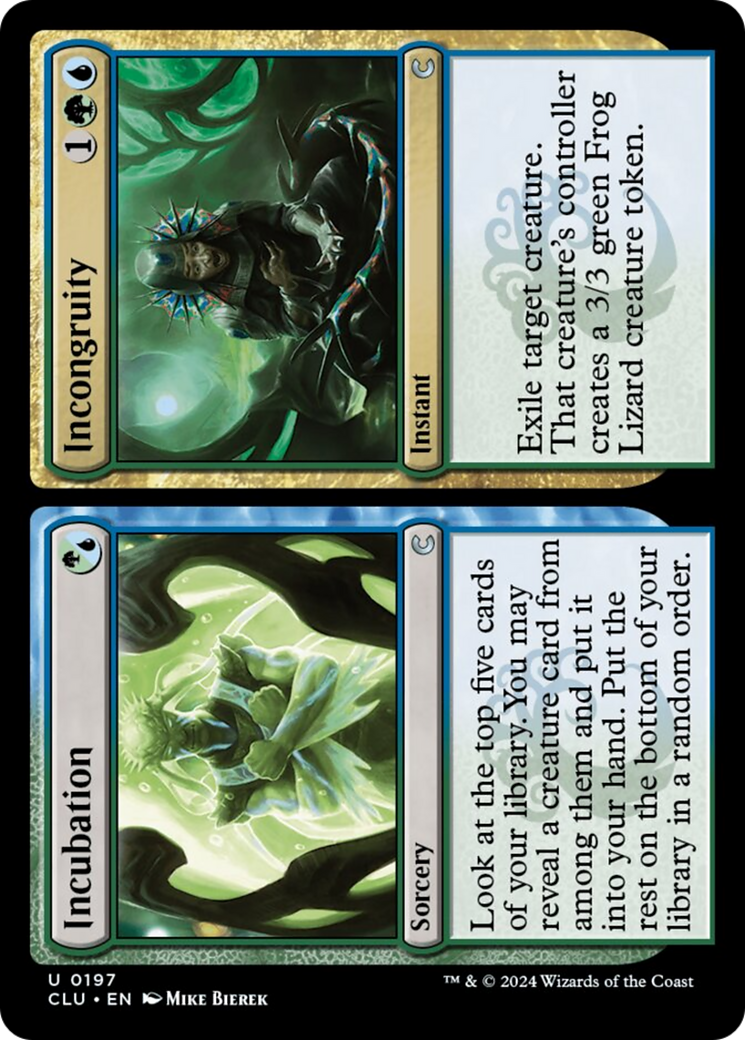 Incubation // Incongruity [Ravnica: Clue Edition] | Good Games Cannington