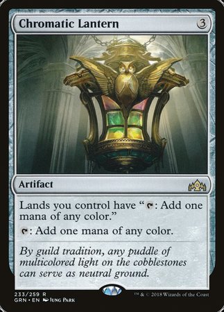 Chromatic Lantern [Guilds of Ravnica] | Good Games Cannington
