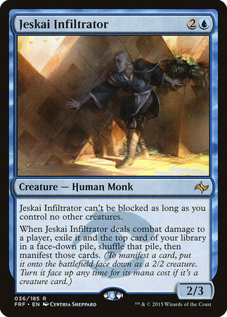 Jeskai Infiltrator [Fate Reforged] | Good Games Cannington