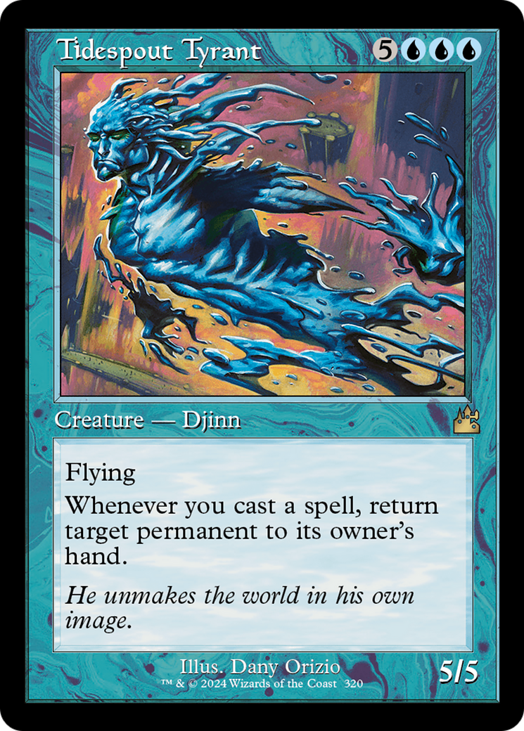 Tidespout Tyrant (Retro Frame) [Ravnica Remastered] | Good Games Cannington