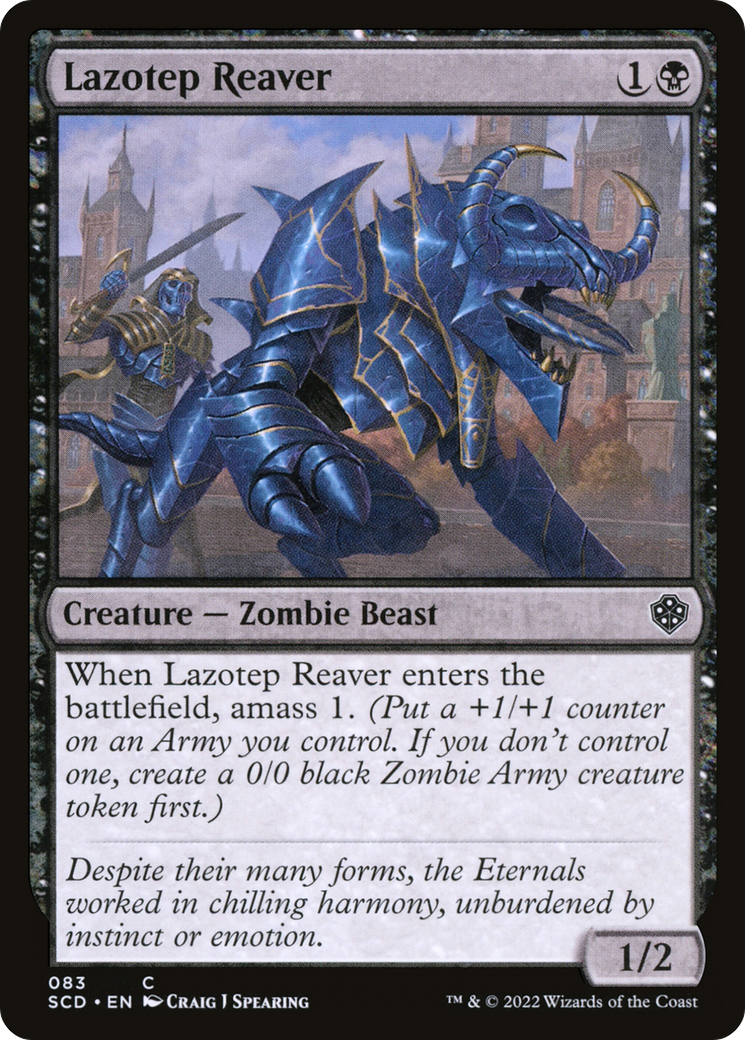 Lazotep Reaver [Starter Commander Decks] | Good Games Cannington