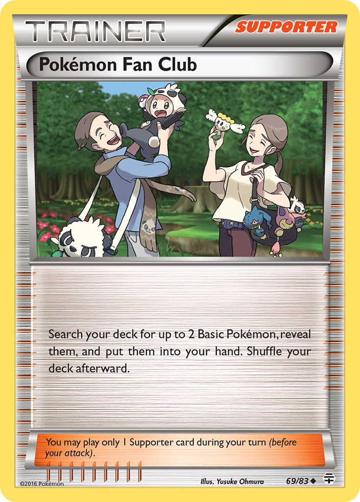 Pokemon Fan Club (69/83) [XY: Generations] | Good Games Cannington