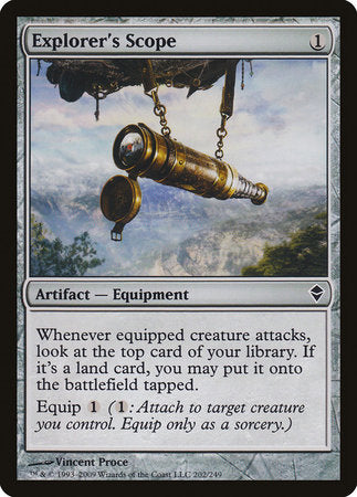 Explorer's Scope [Zendikar] | Good Games Cannington