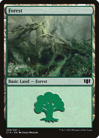 Forest (336) [Commander 2014] | Good Games Cannington
