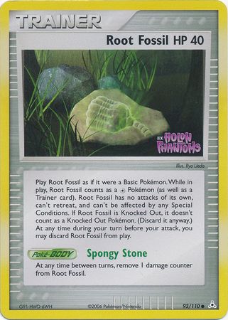 Root Fossil (93/110) (Stamped) [EX: Holon Phantoms] | Good Games Cannington