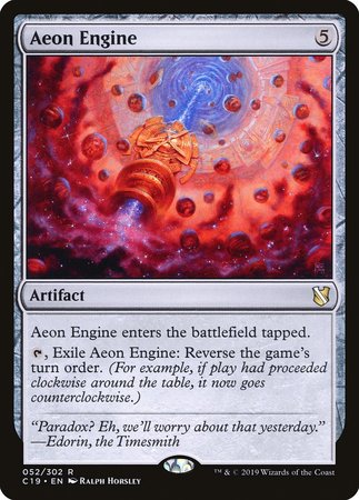 Aeon Engine [Commander 2019] | Good Games Cannington