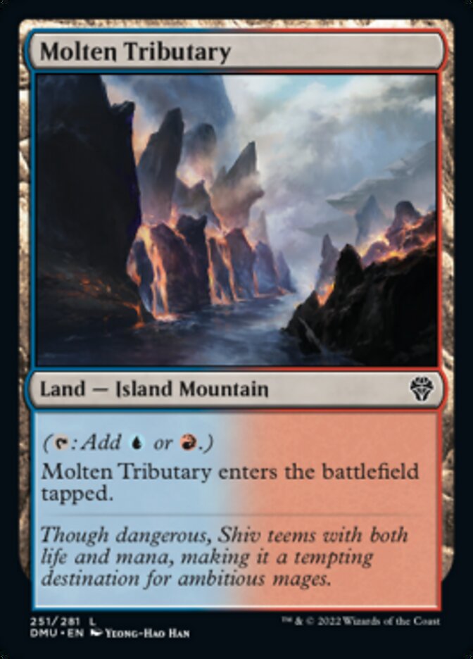 Molten Tributary [Dominaria United] | Good Games Cannington
