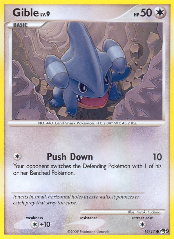Gible (14/17) [POP Series 9] | Good Games Cannington