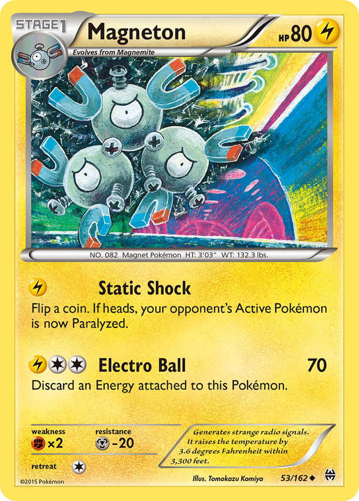 Magneton (53/162) [XY: BREAKthrough] | Good Games Cannington