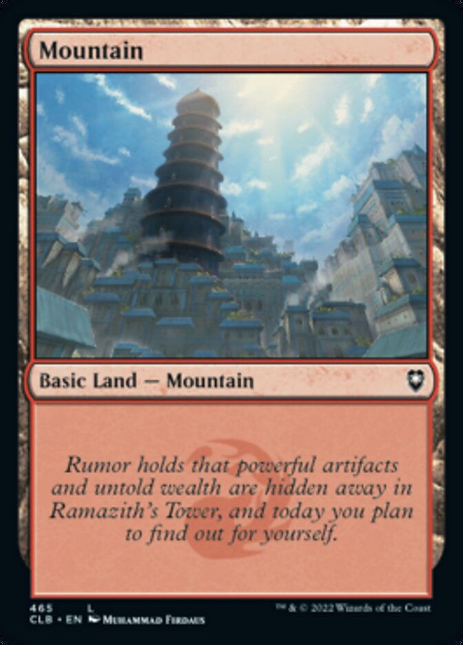 Mountain (465) [Commander Legends: Battle for Baldur's Gate] | Good Games Cannington
