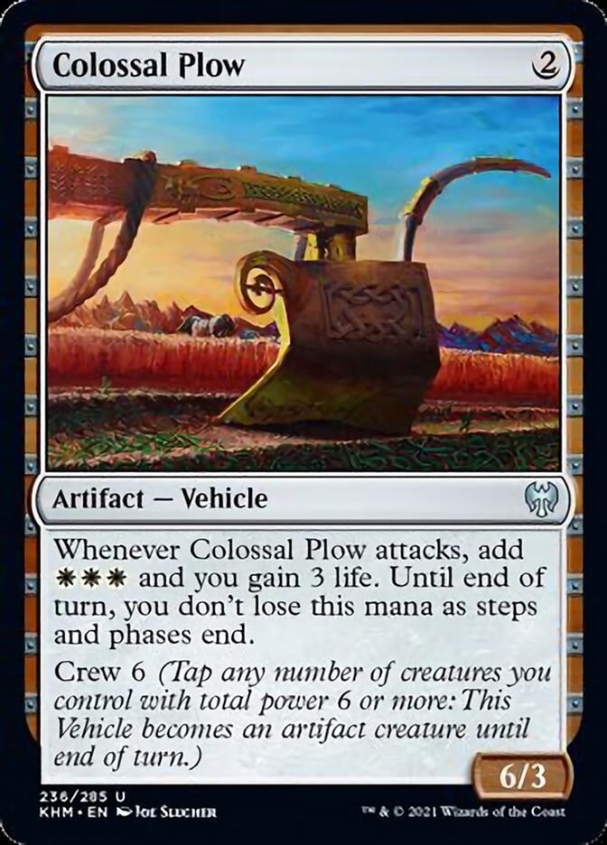 Colossal Plow [Kaldheim] | Good Games Cannington