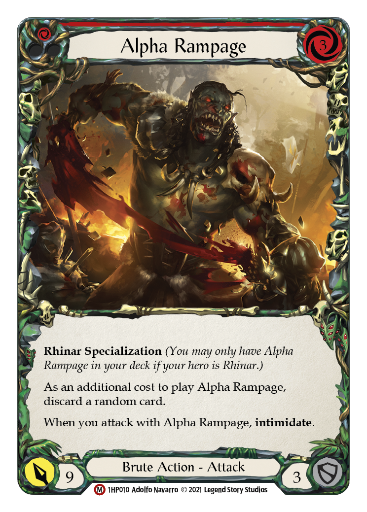 Alpha Rampage [1HP010] | Good Games Cannington