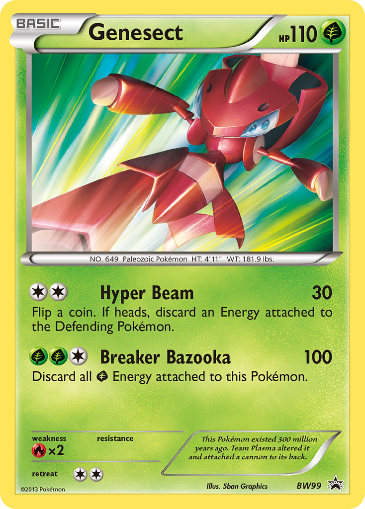 Genesect (BW99) [Black & White: Black Star Promos] | Good Games Cannington