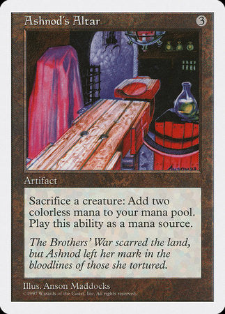 Ashnod's Altar [Fifth Edition] | Good Games Cannington