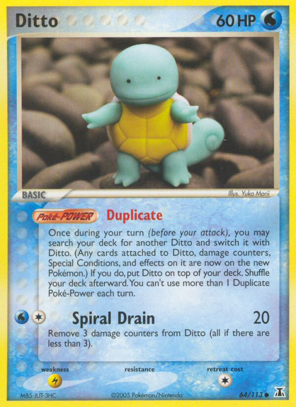 Ditto (64/113) [EX: Delta Species] | Good Games Cannington