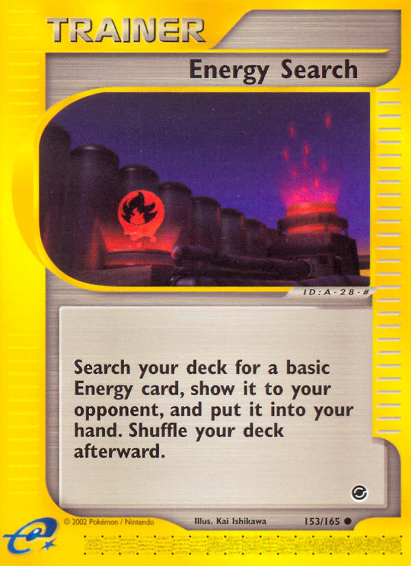 Energy Search (153/165) [Expedition: Base Set] | Good Games Cannington