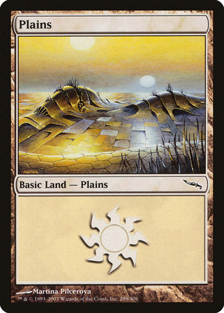 Plains (289) [Mirrodin] | Good Games Cannington