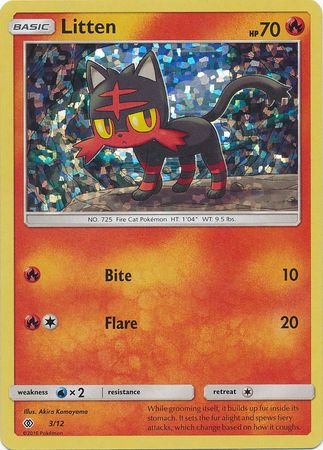 Litten (3/12) [McDonald's Promos: 2017 Collection] | Good Games Cannington