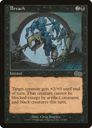 Breach [Urza's Saga] | Good Games Cannington