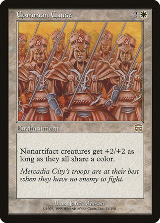 Common Cause [Mercadian Masques] | Good Games Cannington
