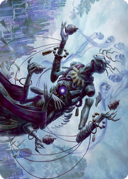 Myojin of Grim Betrayal Art Card [Kamigawa: Neon Dynasty Art Series] | Good Games Cannington