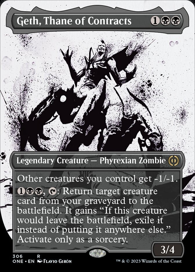 Geth, Thane of Contracts (Borderless Ichor) [Phyrexia: All Will Be One] | Good Games Cannington