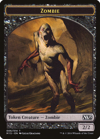 Zombie Token [Magic 2015 Tokens] | Good Games Cannington