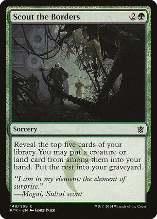 Scout the Borders [Khans of Tarkir] | Good Games Cannington