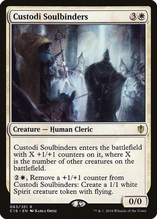 Custodi Soulbinders [Commander 2016] | Good Games Cannington