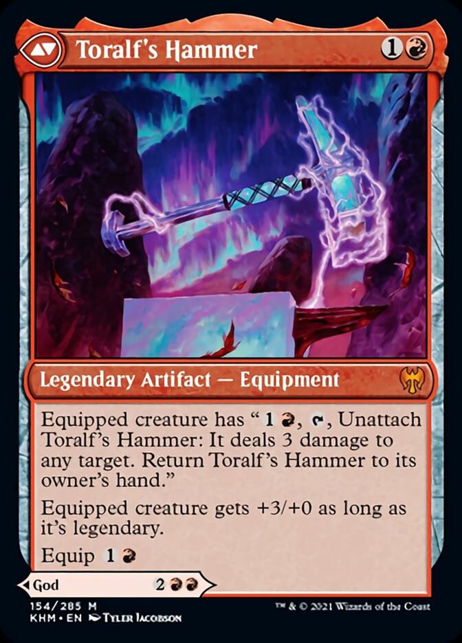 Toralf, God of Fury // Toralf's Hammer [Kaldheim] | Good Games Cannington