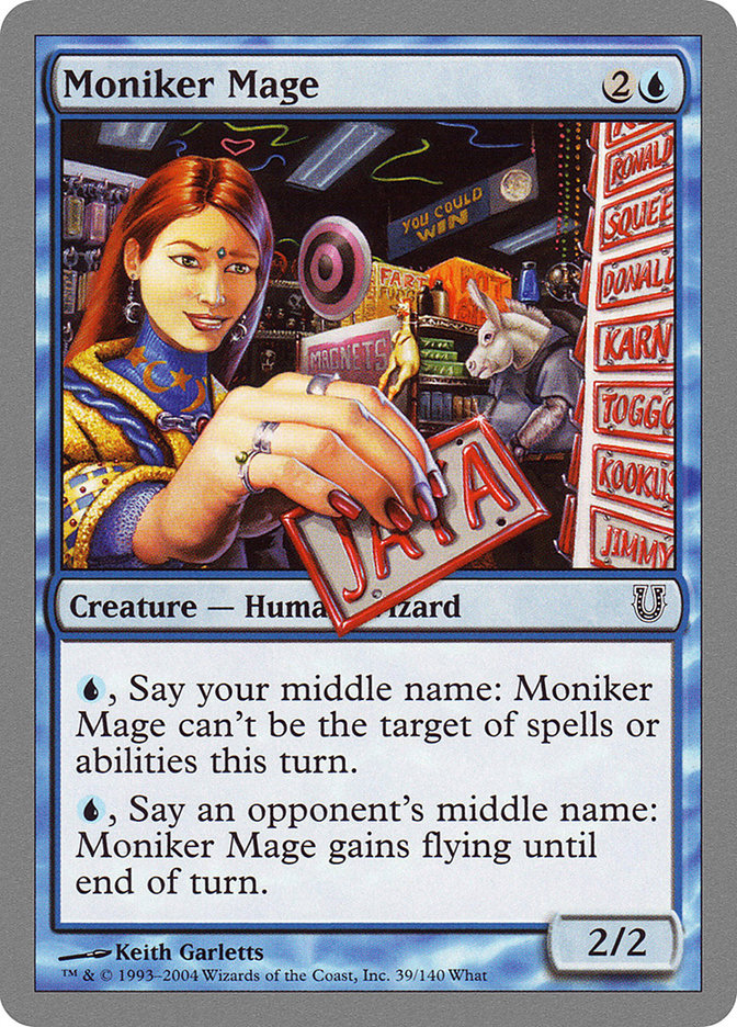 Moniker Mage [Unhinged] | Good Games Cannington