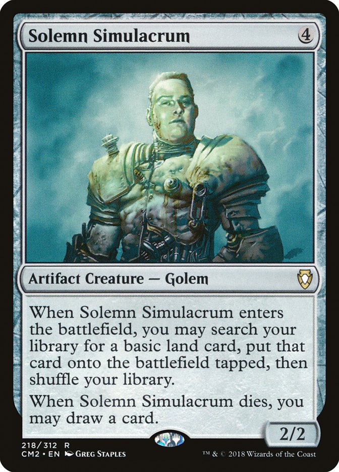 Solemn Simulacrum (218/312) [Commander Anthology Volume II] | Good Games Cannington