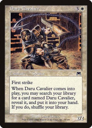 Daru Cavalier [Onslaught] | Good Games Cannington