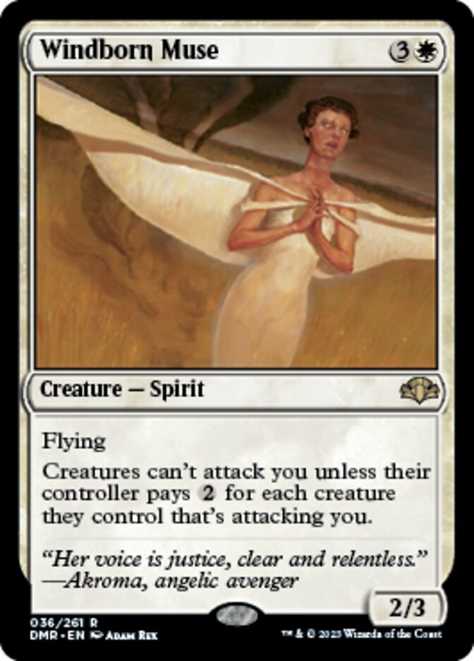 Windborn Muse [Dominaria Remastered] | Good Games Cannington