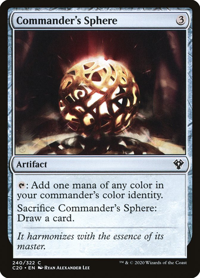 Commander's Sphere [Commander 2020] | Good Games Cannington