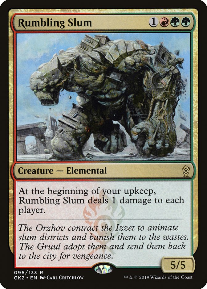 Rumbling Slum [Ravnica Allegiance Guild Kit] | Good Games Cannington