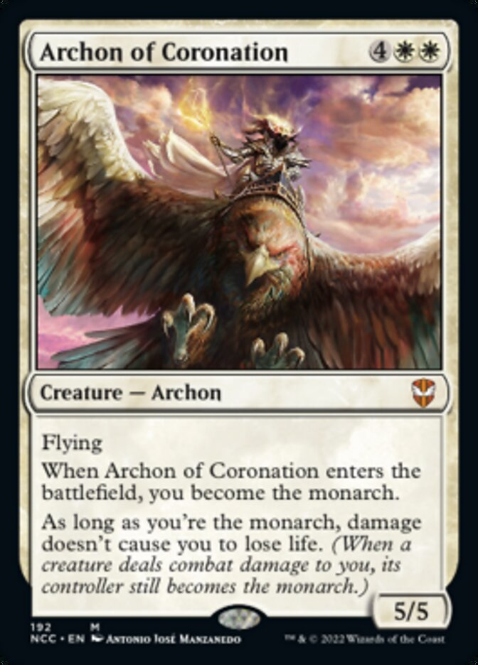 Archon of Coronation [Streets of New Capenna Commander] | Good Games Cannington